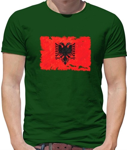 Albania grunge bandiera - albania,