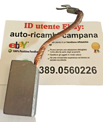 Due spazzole carbone - due,