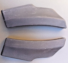 FIAT 126  - Coppia plastiche modanatura parafanghi anteriori dx - sx