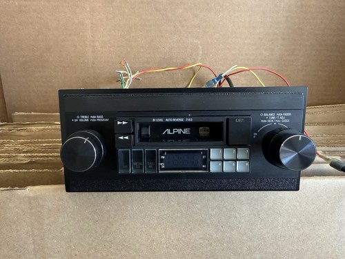 Alpine 7163 autoradio vintage
