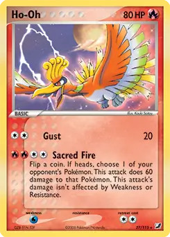 115 pokemon ex - ho-oh,