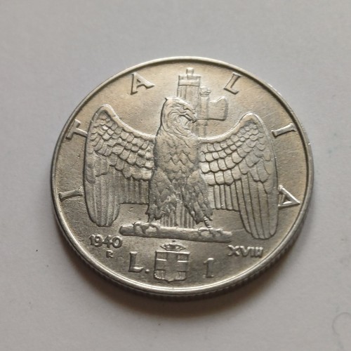 Moneta lira impero 1940 roma - impero,