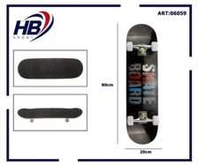 Skateboard Skate In Legno colorato 80CM Per Sport e Divertimento