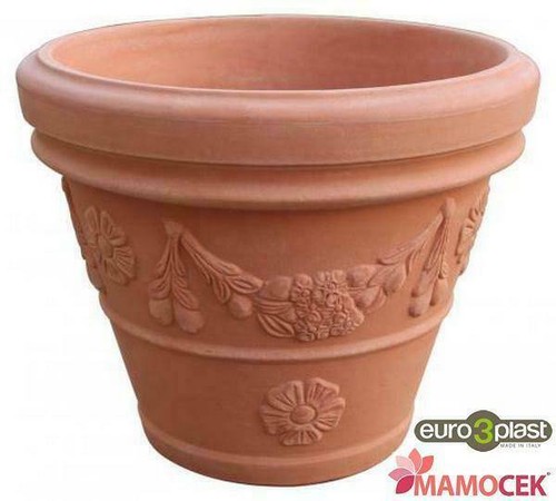 Vaso euro3plast festonato - vaso,