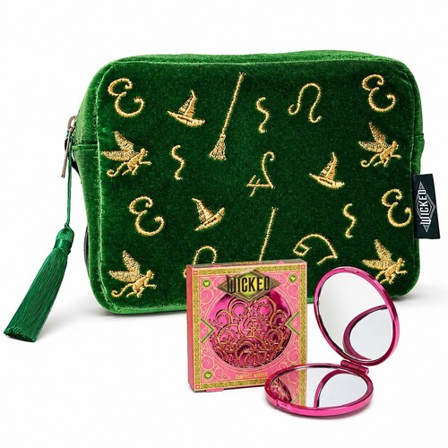 Borsa trucco cosmetica - borsa, verde