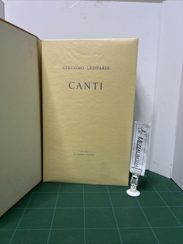 Giacomo leopardi canti coi - -,
