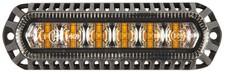 Luce strobo a led arancio