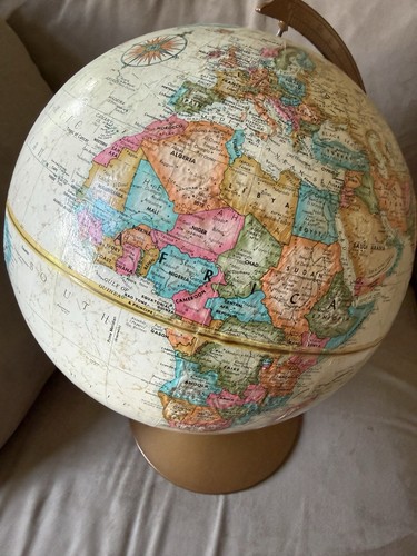 Mappamondo rilievo rialzato - mappamondo,