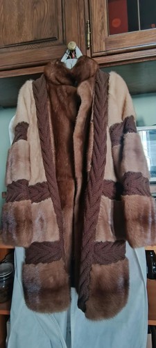 Pelliccia visone missoni - di,