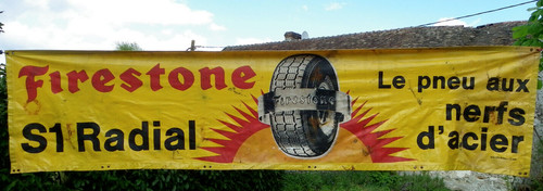 Grande banderole garage - grande,