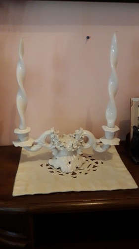 Candelabro ceramica vecchia - ceramica,