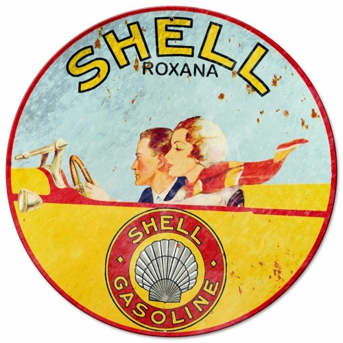 Insegna adv shell roxana - insegna,