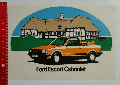 Aufkleber sticker ford - aufkleber/sticker:, escort