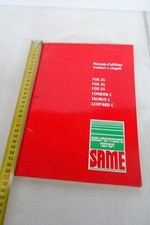manuale officina trattore Same