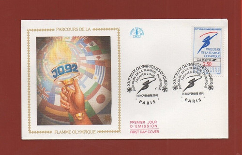 Fdc 1991 xvi giochi - fdc,