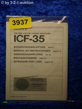 Sony Bedienungsanleitung ICF