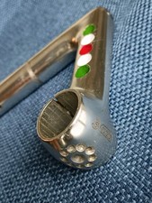 Pipa Attacco Manubrio  3TTT Bici Corsa  Eroica Bianchi Colnago. 