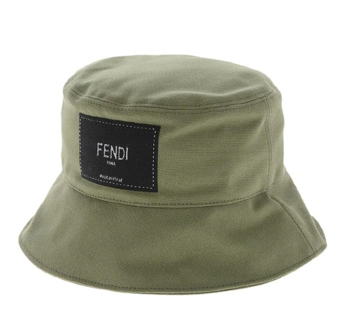 Fendi logo tag bucket - fendi, hat