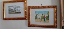 Litografia chirico castore - chirico,