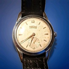 RARO OROLOGIO HERODIA MILITARE ANCRE 17 RUBIS CALIBRO ETA 1120 CARICA MANUALE