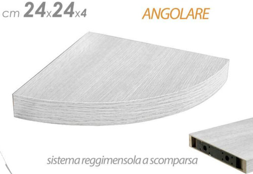 Mensola parete angolare angolo - mensola,