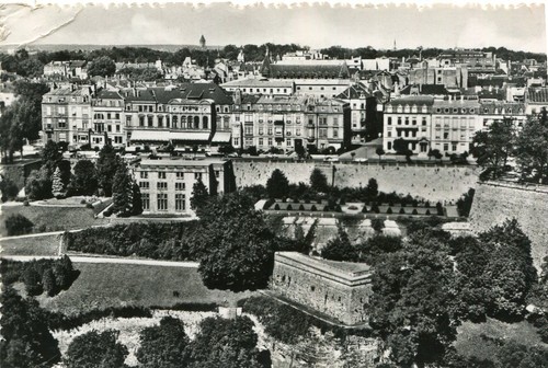 Carte luxembourg panorama avec - luxembourg,