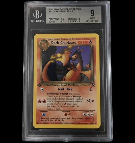 Pokemon card dark charizard - pokemon,