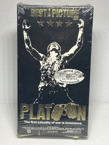 Platoon vhs factory sealed - vhs,