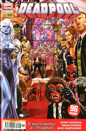 Fumetto deadpool marvel - fumetto,