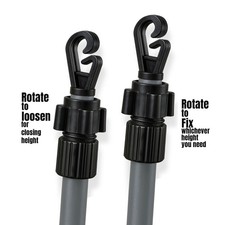 Palo per vestiti esterno