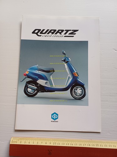 Piaggio quartz depliant - piaggio, 50