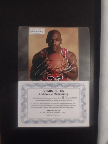 Michael jordan autograph - michael,