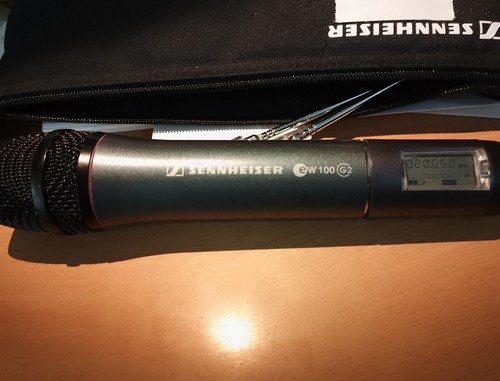 Sennheiser ew100 microfono - g2,