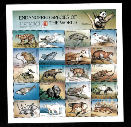 Gambia 1997 specie via - 1997,