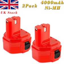 2x Batteria per Makita 12V 4000mAH Ni-MH PA12 1200 1201 1202 1220 1222 1234 1235 