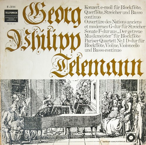 Telefunken konzert moll - telefunken, e-moll