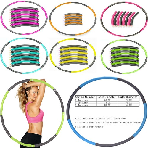 Hula hoop pieghevole 2kg - hula, 1,2kg