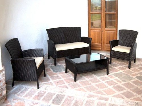 Salotto giardino esterno - salotto, da
