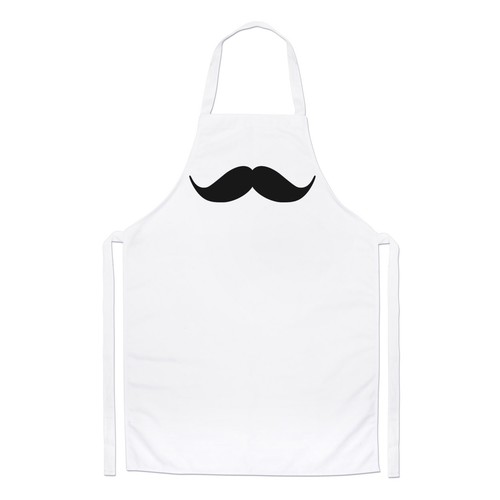 Manubrio baffi chef grembiule - manubrio,