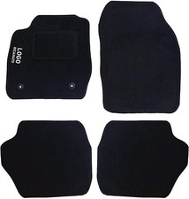 TAPPETINI AUTO IN MOQUETTE CON LOGO COMPATIBILI CON FIESTA 2012 CON 2 CLIP