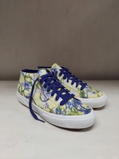 Sneakers Superga donna giallo blu