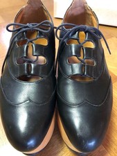 Scarpe firmate Vivienne Westwood donna 7.0US cavallo a dondolo Ghillie edizione limitata GIAPPONE