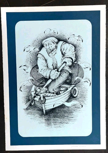 Litografia giovanni lazzarini - giovanni,