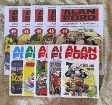 LOTTO 5 ALAN FORD ANASTATICA SEQUENZA COMPLETA 40 41 42 43 44 MAGNUS & BUNKER