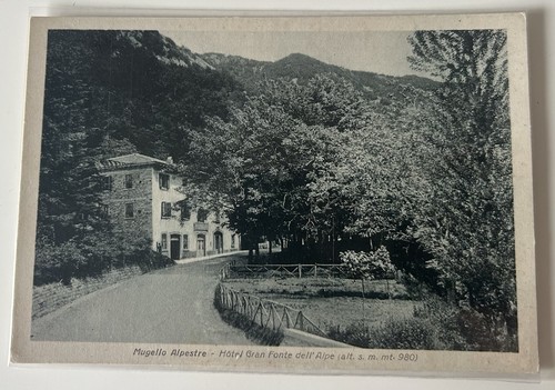 Cartolina mugello alpestre - mugello,