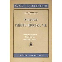 Istituzioni diritto - di,