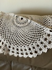 Lotto  Centrini Pizzi Merletti Fatti A Mano Cotone Artigianato Centro