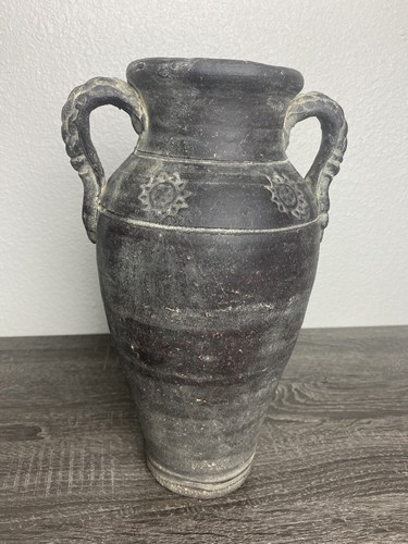 Anfora olivo terracotta - olivo, in