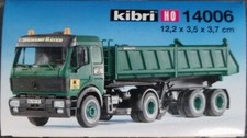 KIBRI 14006 Kit Camion MB scoperto 4 assi "MEILLER" scala H0
