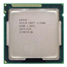 Processore CPU Intel Core i5-2500K i5-3570K i7-2600K i7-2700K i7-3770K LGA 1155